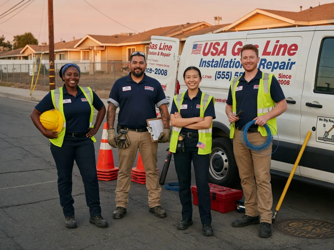 Gas Line Installation company in Pinehurst, TX